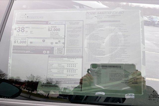 new 2026 Mazda CX-50 car, priced at $41,552