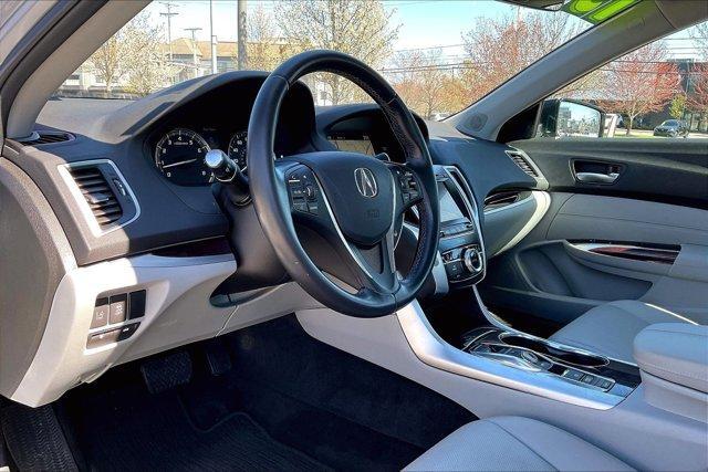 used 2015 Acura TLX car, priced at $17,000