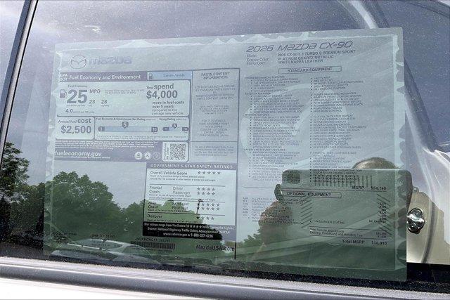 new 2026 Mazda CX-90 car, priced at $55,308