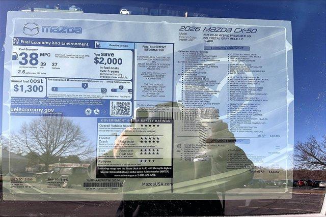 new 2026 Mazda CX-50 car, priced at $41,552