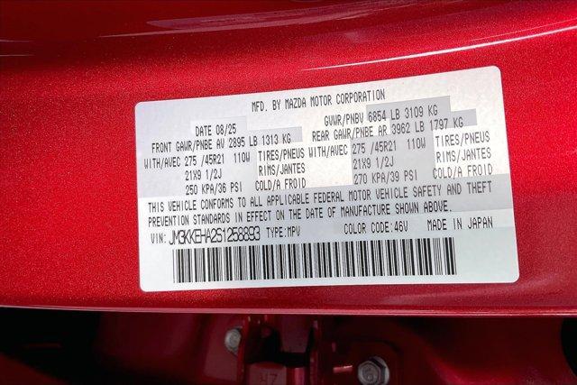 new 2025 Mazda CX-90 PHEV car, priced at $58,115