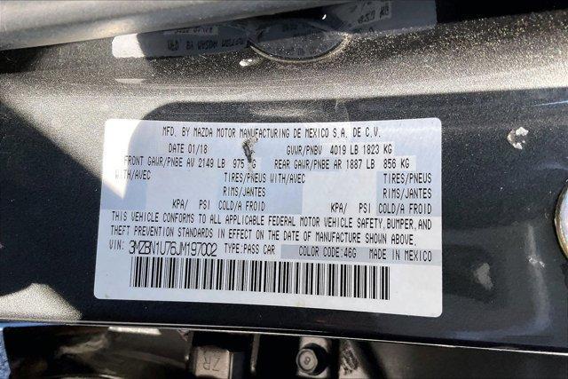 used 2018 Mazda Mazda3 car, priced at $15,000