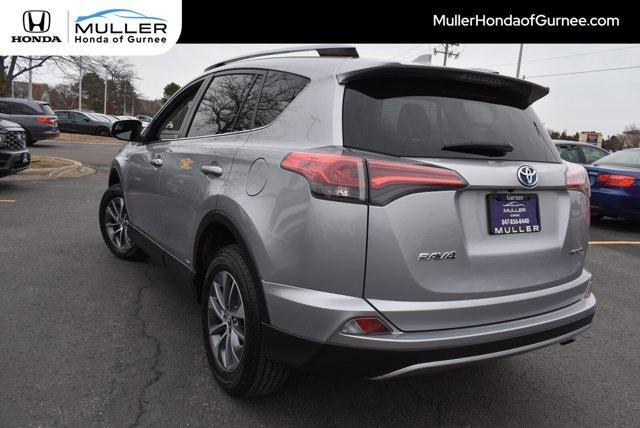 used 2018 Toyota RAV4 Hybrid car, priced at $23,895
