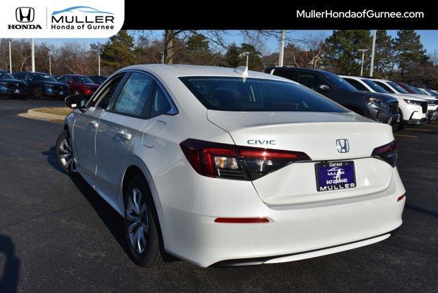 new 2026 Honda Civic car, priced at $25,196