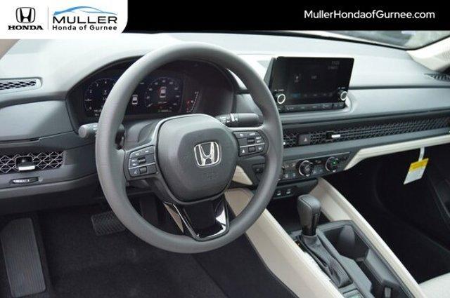 new 2025 Honda Accord car, priced at $30,279