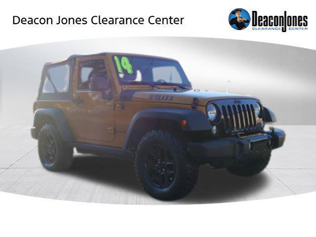used 2014 Jeep Wrangler car, priced at $16,900
