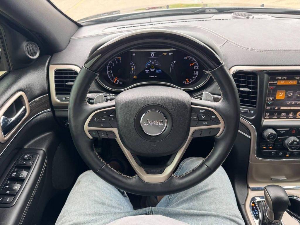 used 2017 Jeep Grand Cherokee car, priced at $15,950