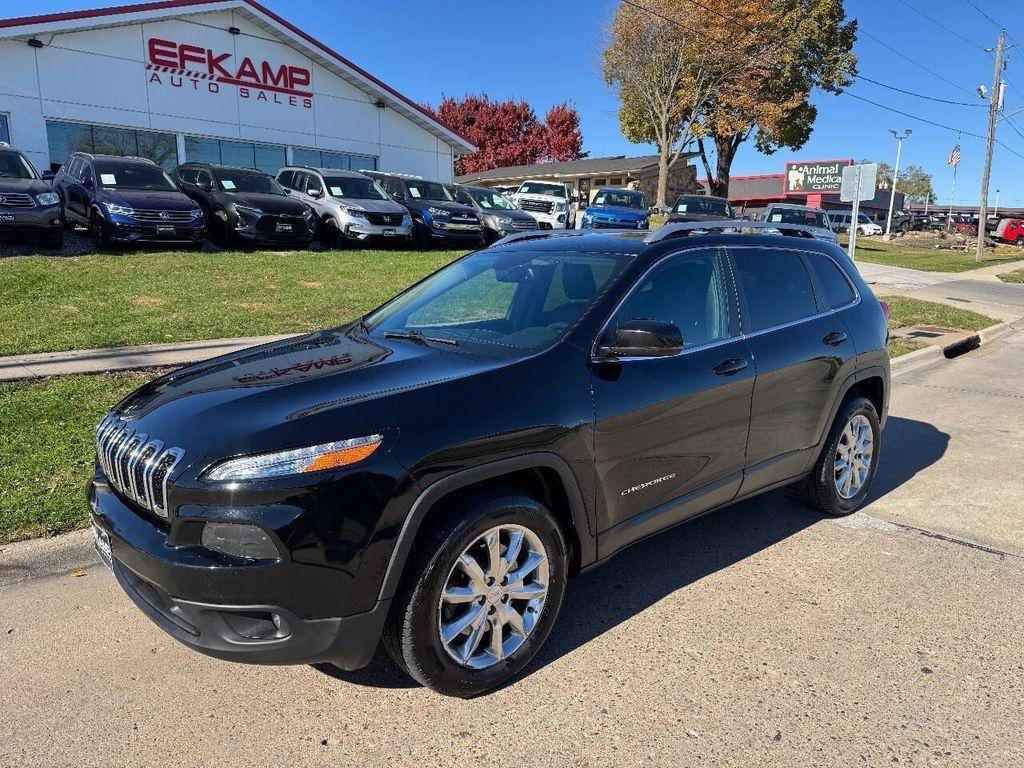 used 2017 Jeep Cherokee car, priced at $11,900