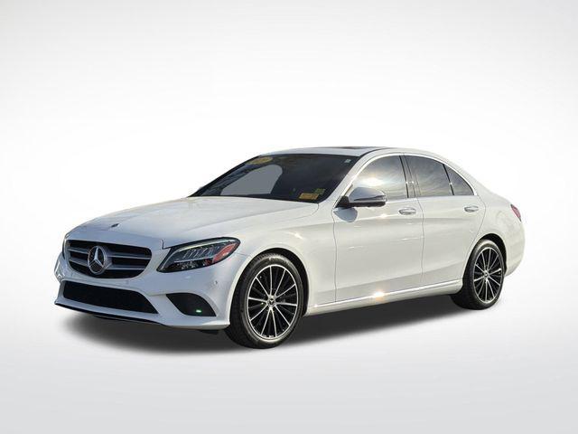 used 2021 Mercedes-Benz C-Class car, priced at $25,700