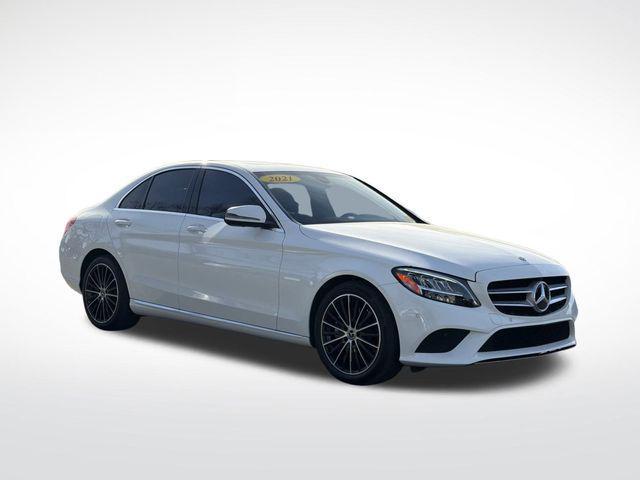 used 2021 Mercedes-Benz C-Class car, priced at $25,700