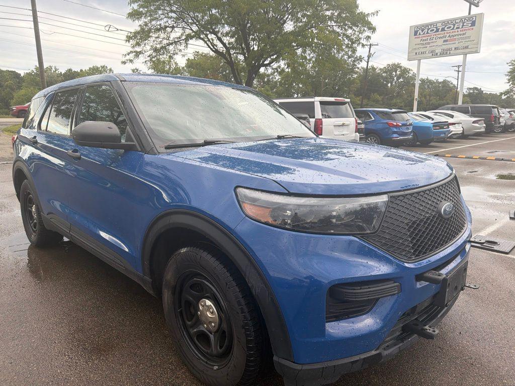used 2021 Ford Utility Police Interceptor car, priced at $12,849
