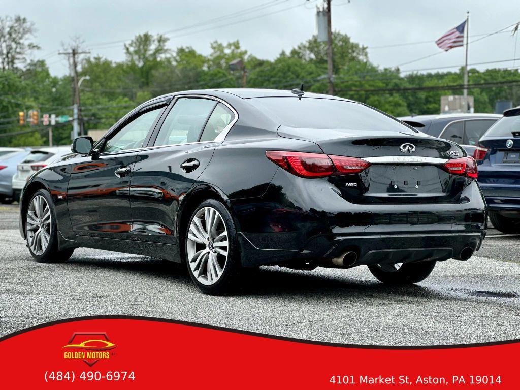 used 2019 INFINITI Q50 car, priced at $11,500