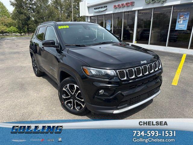 used 2023 Jeep Compass car, priced at $23,495