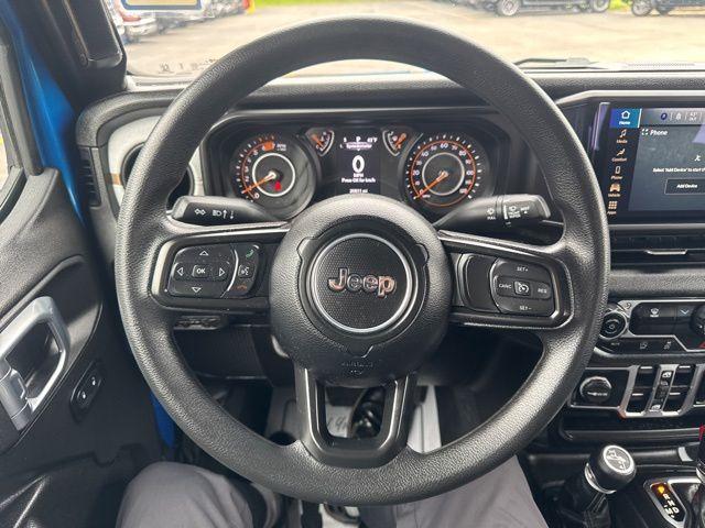 used 2025 Jeep Wrangler car, priced at $33,495