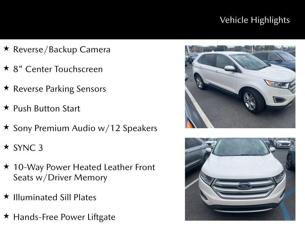 used 2016 Ford Edge car, priced at $11,000