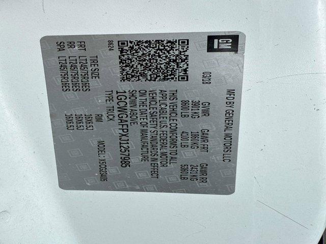 used 2018 Chevrolet Express 2500 car, priced at $11,899