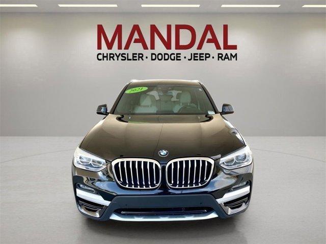 used 2021 BMW X3 car, priced at $20,800