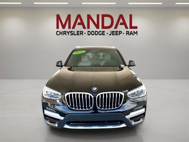 used 2021 BMW X3 car, priced at $19,800