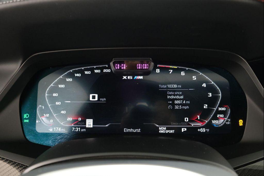 used 2022 BMW X6 M car, priced at $80,278