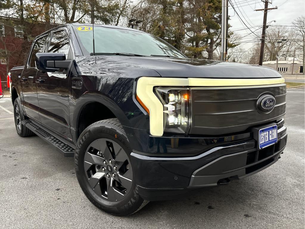 used 2023 Ford F-150 Lightning car, priced at $44,689