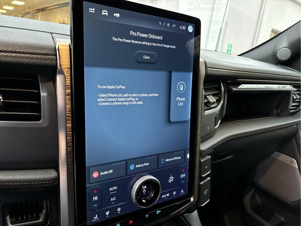 used 2023 Ford F-150 Lightning car, priced at $44,689