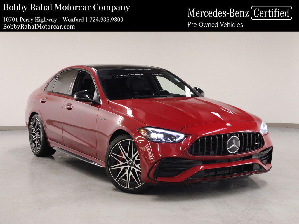 used 2026 Mercedes-Benz AMG C 43 car, priced at $68,550