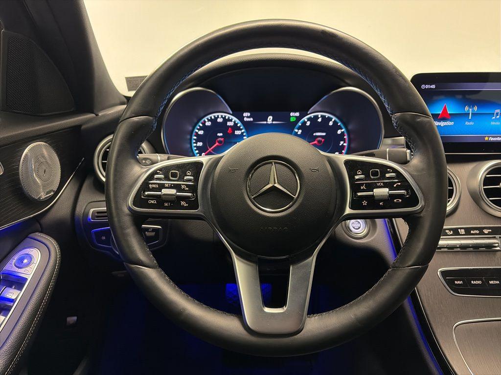 used 2021 Mercedes-Benz C-Class car, priced at $25,990