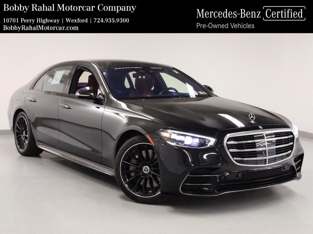 used 2023 Mercedes-Benz S-Class car, priced at $79,990
