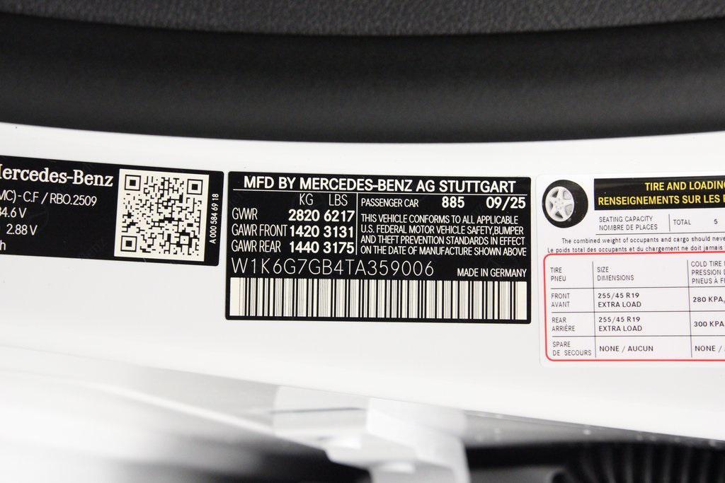 new 2026 Mercedes-Benz S-Class car, priced at $139,495