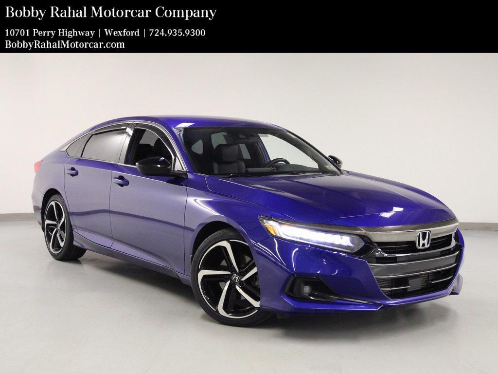 used 2021 Honda Accord car, priced at $22,380