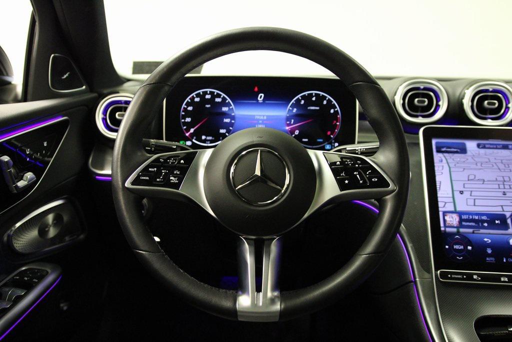used 2024 Mercedes-Benz C-Class car, priced at $42,880