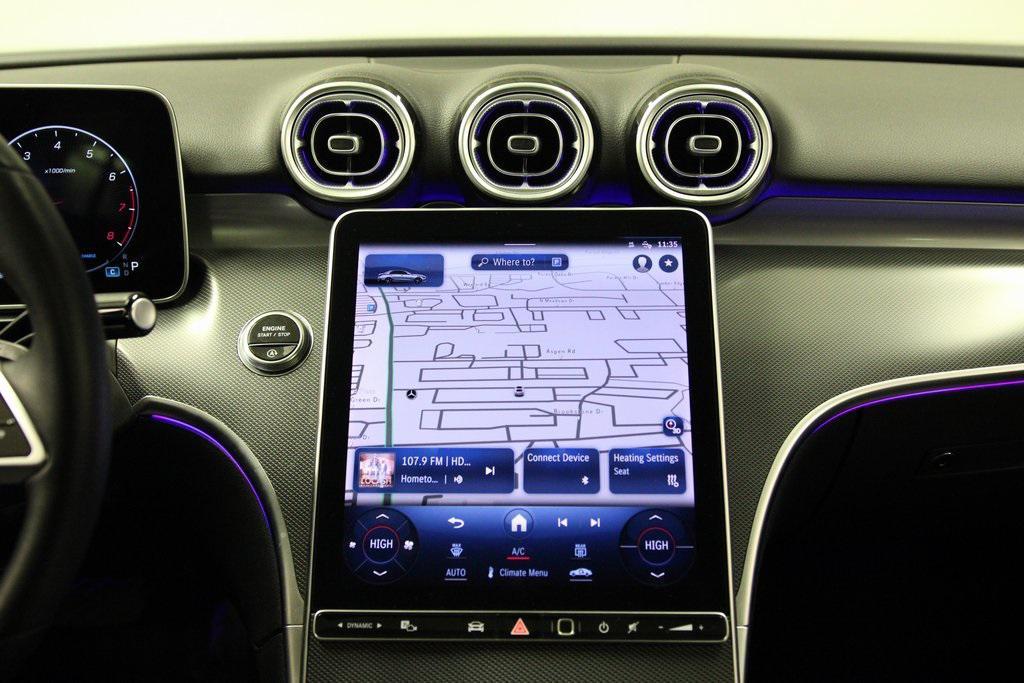 used 2024 Mercedes-Benz C-Class car, priced at $42,880