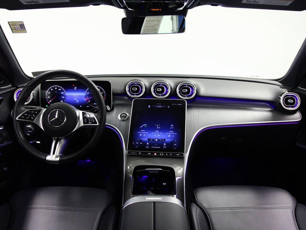 used 2022 Mercedes-Benz C-Class car, priced at $34,880