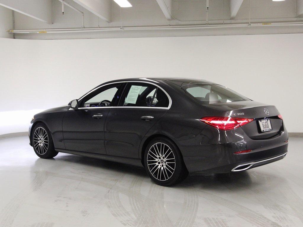 used 2022 Mercedes-Benz C-Class car, priced at $34,880