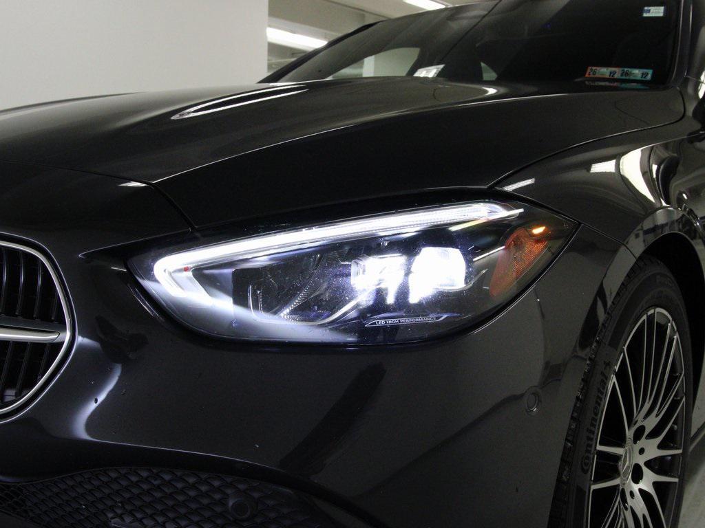 used 2022 Mercedes-Benz C-Class car, priced at $34,880