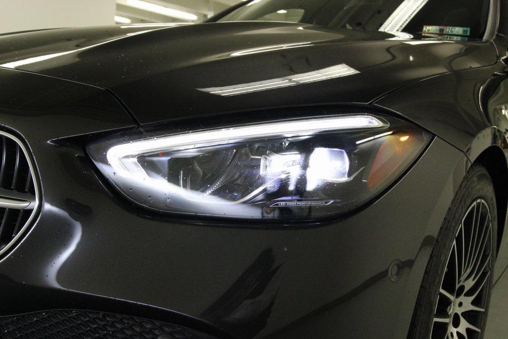 used 2022 Mercedes-Benz C-Class car, priced at $35,880