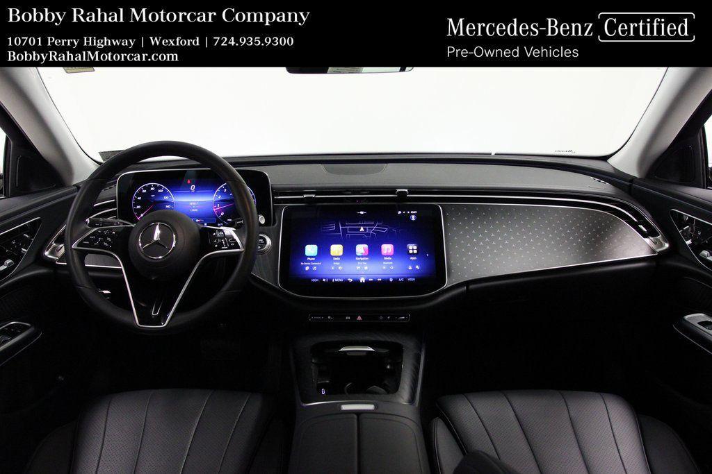 used 2024 Mercedes-Benz E-Class car, priced at $50,990