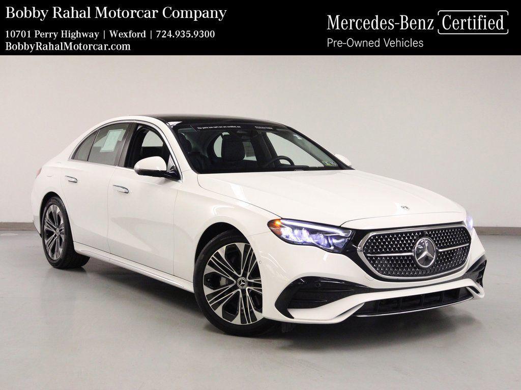 used 2024 Mercedes-Benz E-Class car, priced at $50,990