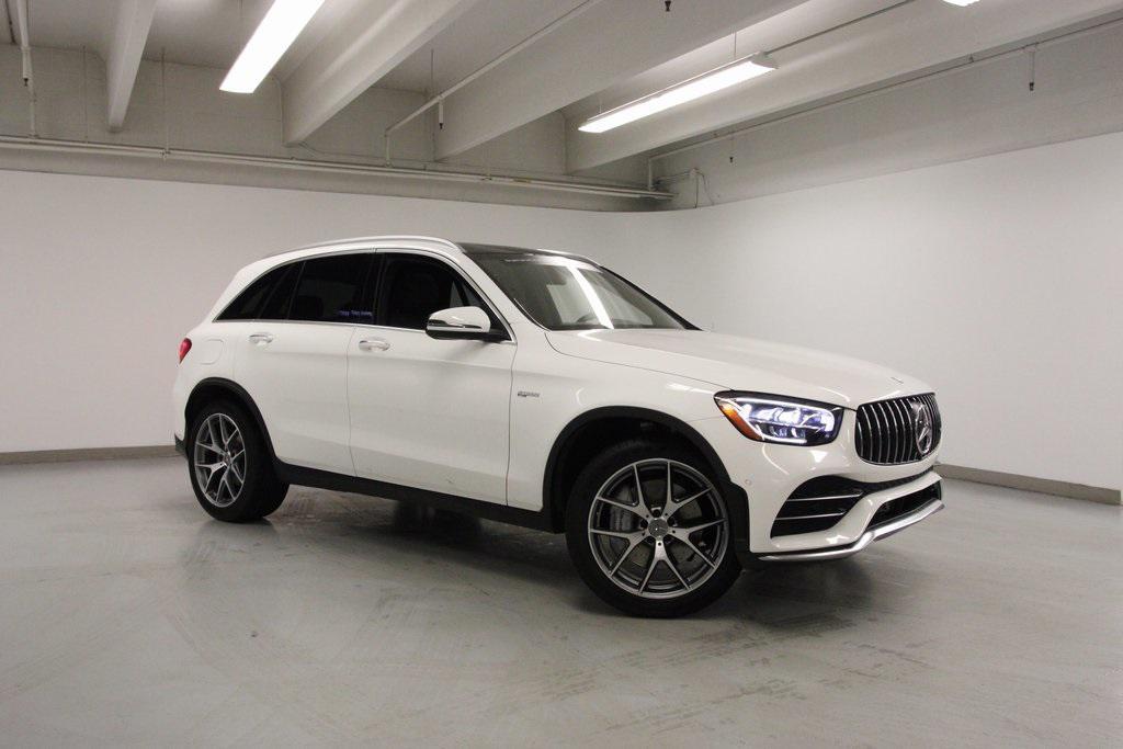 used 2022 Mercedes-Benz AMG GLC 43 car, priced at $47,990