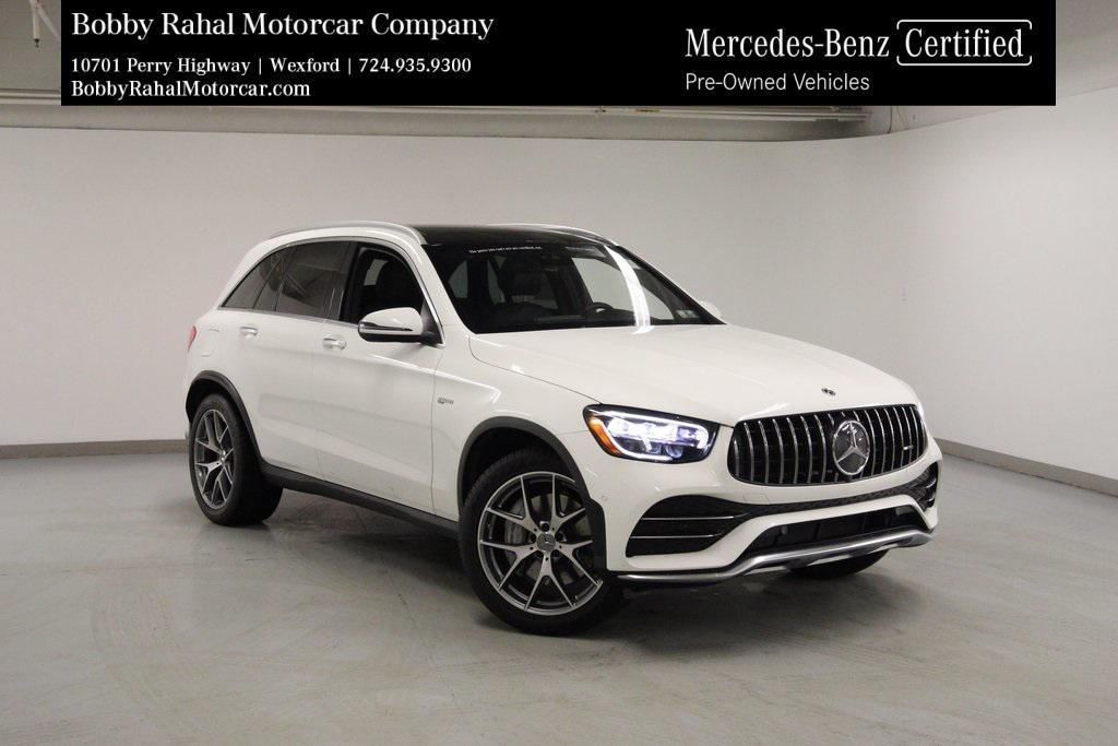 used 2022 Mercedes-Benz AMG GLC 43 car, priced at $47,990