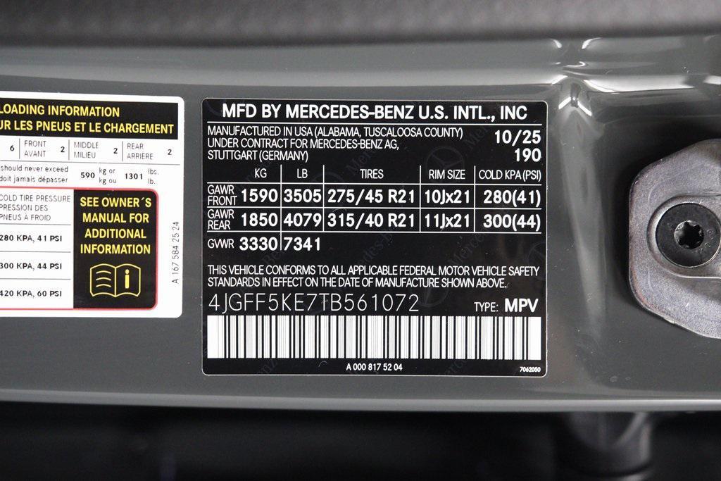 new 2026 Mercedes-Benz GLS 450 car, priced at $97,100