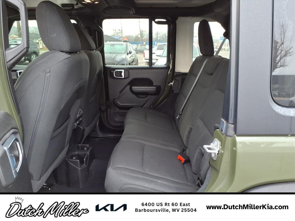 used 2022 Jeep Wrangler car, priced at $28,385