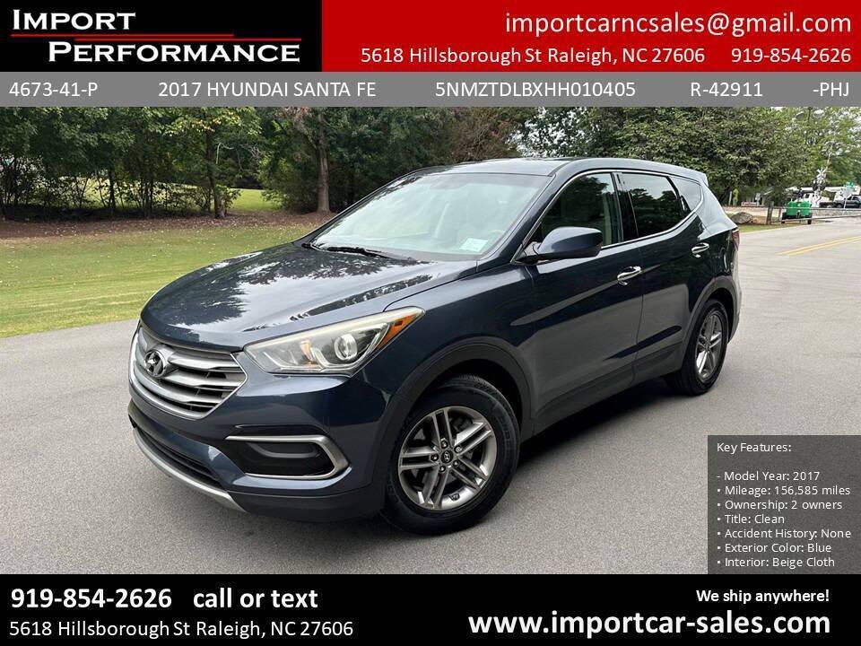 used 2017 Hyundai Santa Fe Sport car, priced at $7,195