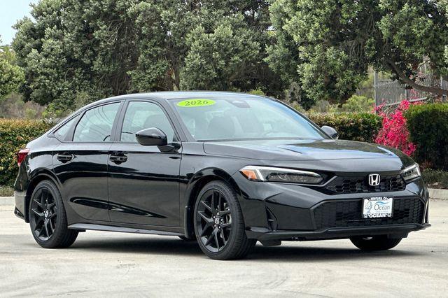 new 2026 Honda Civic car, priced at $27,890