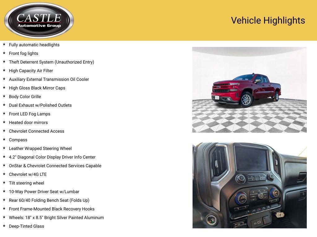 used 2019 Chevrolet Silverado 1500 car, priced at $20,999