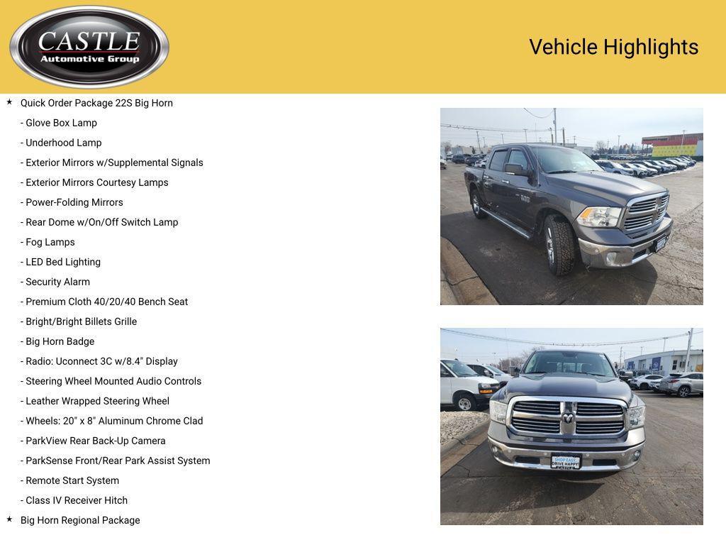used 2017 Ram 1500 car, priced at $17,599