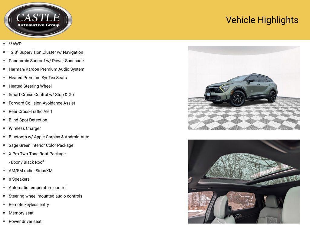 used 2023 Kia Sportage car, priced at $25,399