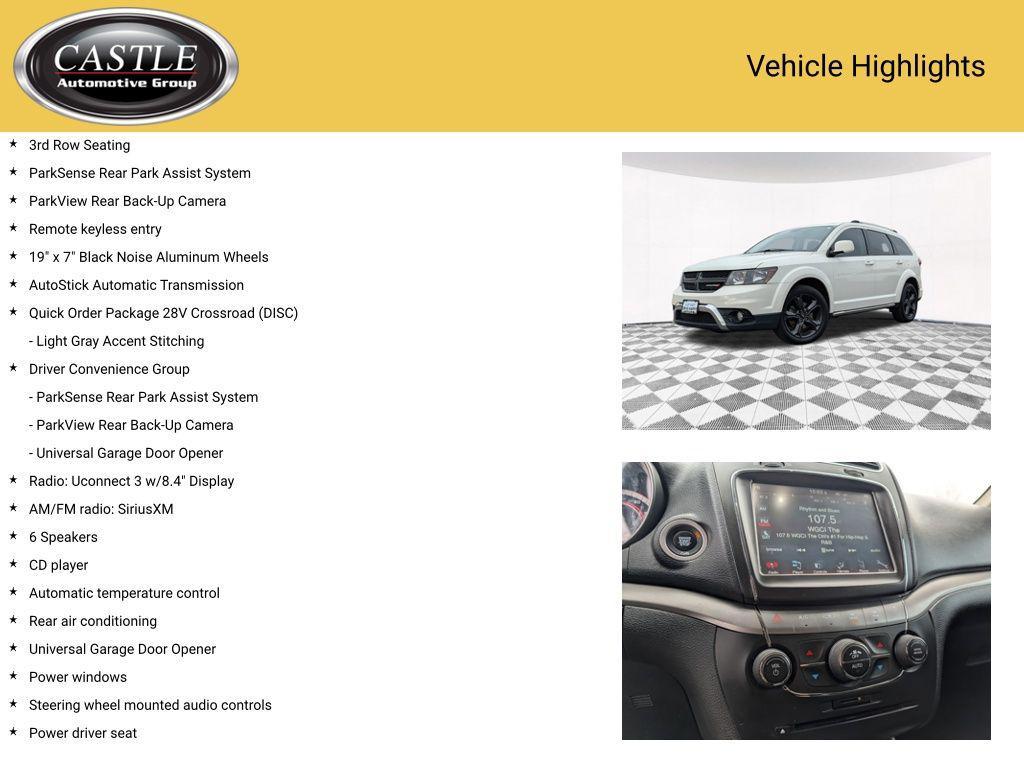 used 2018 Dodge Journey car, priced at $11,780