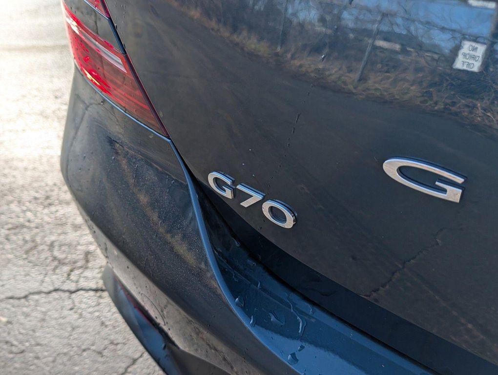 used 2022 Genesis G70 car, priced at $30,999