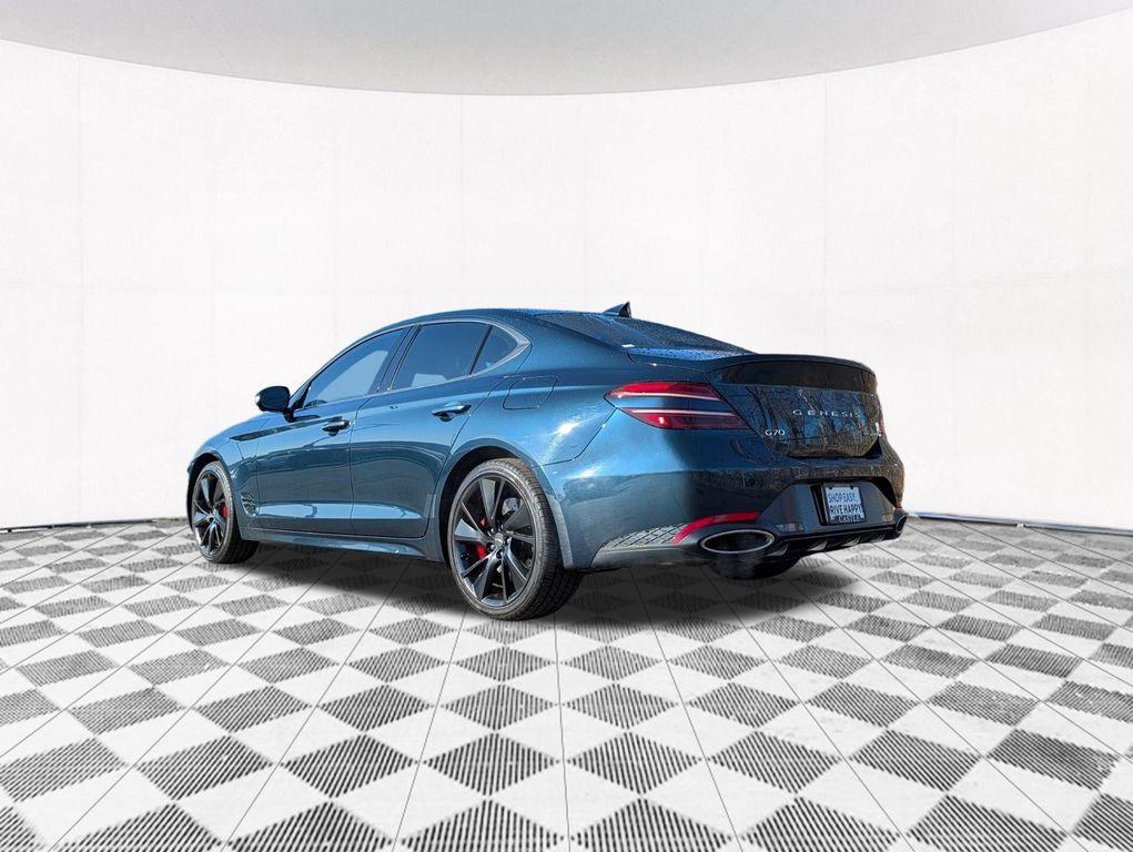 used 2022 Genesis G70 car, priced at $30,999